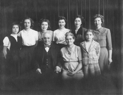 Maternal Grandparents (seated)